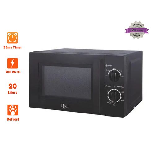 Roch RMW-20LMX7-B(B) Microwave Oven - 20 Liters - Black Roch RMW-20LMX7-B(B) Microwave Oven - 20 Liters - Black